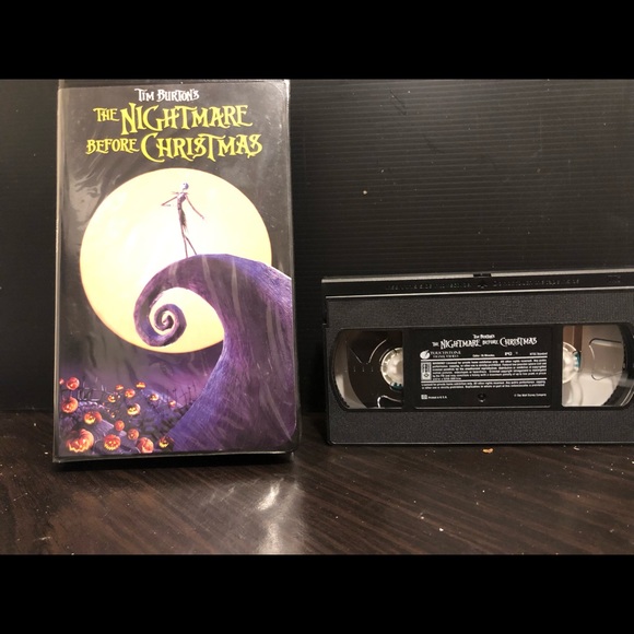 Other Tim Burtons The Nightmare Before Christmas Vhs Poshmark